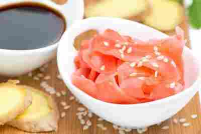 Имбирь маринованный: польза и вред