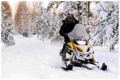 Прокат снегоходов от компании atvpark