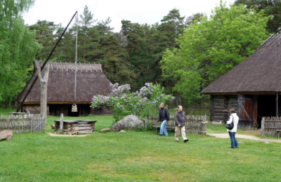 Этнографический музей под открытым небом в Таллине: Русская деревня